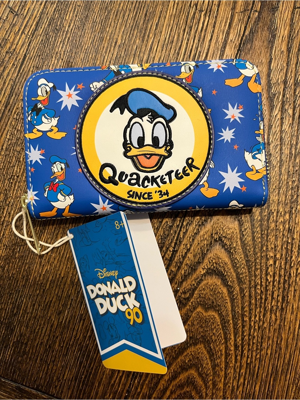 Disney Donald Duck Loungefly "Quacketeer" Wallet